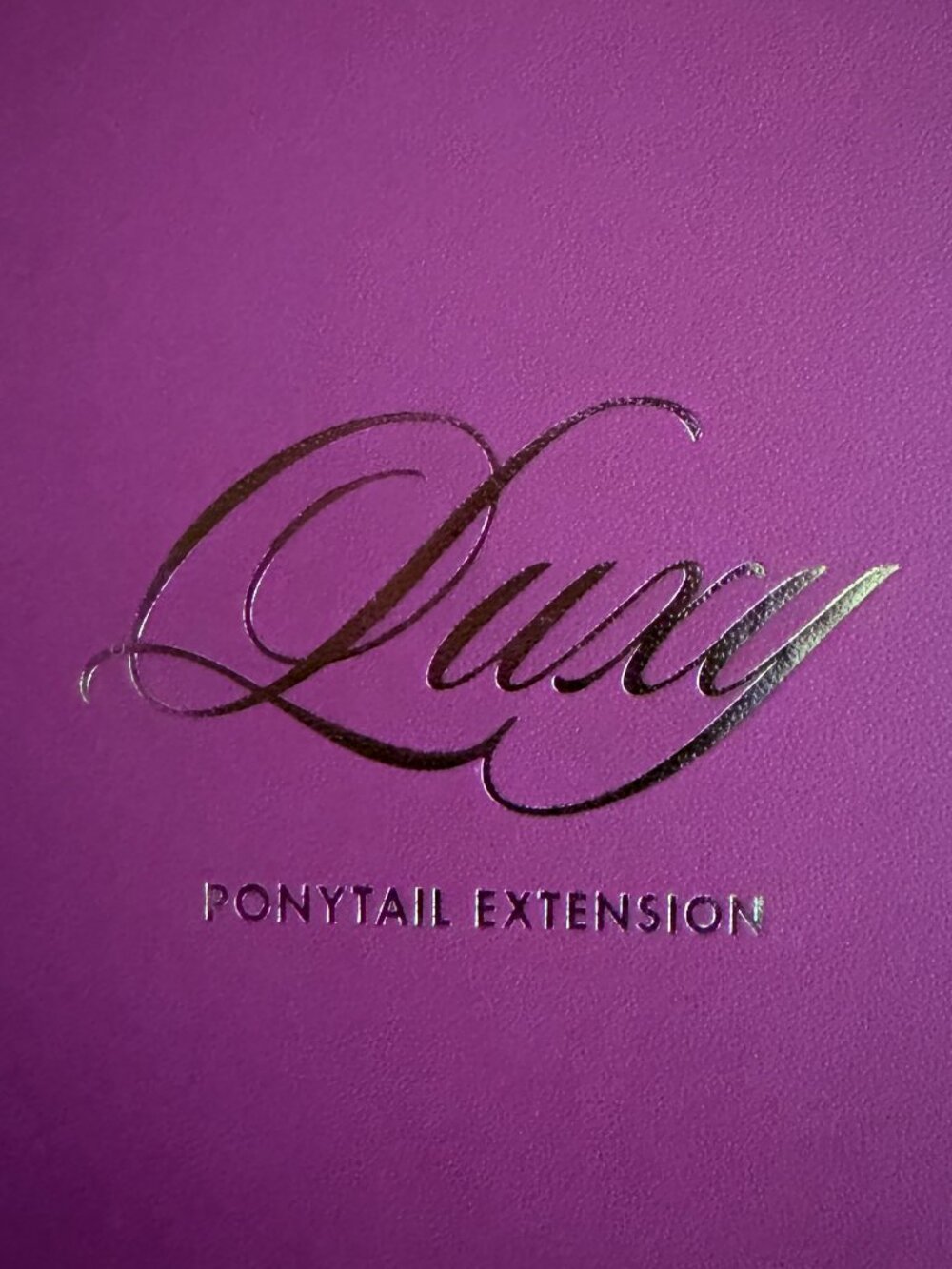 Luxy Ponytail Clip-in Extension - Chocolate Brown - Picture 10 of 13